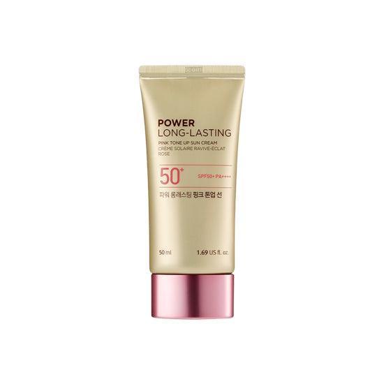 [THE FACE SHOP] Power Long-Lasting Pink Tone Up Sun Cream SPF 50+ PA++++ 50ml