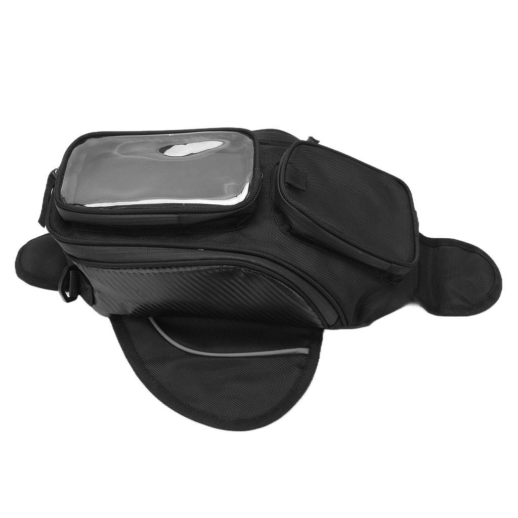 Motorcycle Tank Bag Decorative Backpack Oxford Cloth Waterproof Wear Resistant for Riding