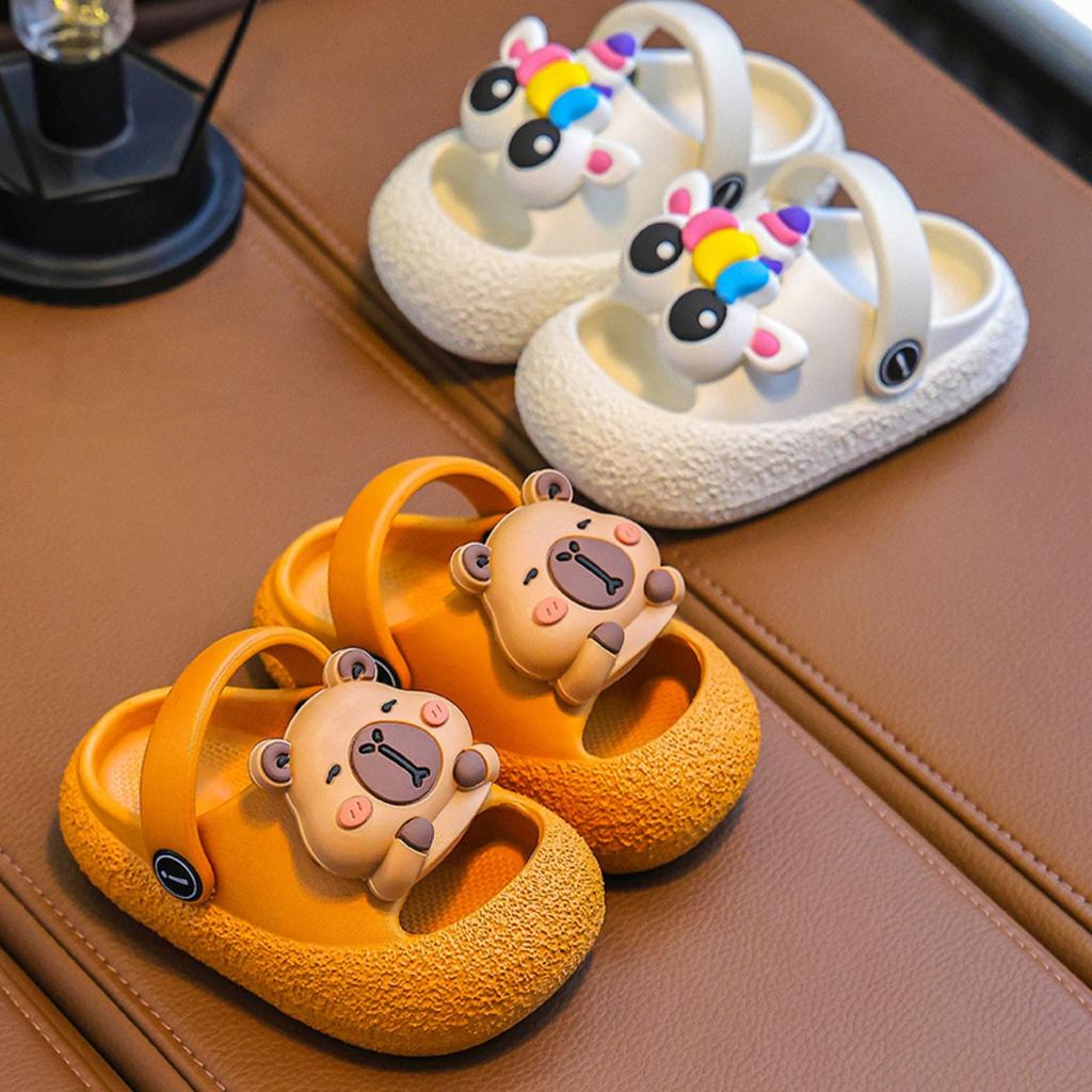 Children's Slippers for Boys, Anti Slip for Infants and Young Children, Bathing for Babies, Cool Slippers for Girls, Perforated Shoes