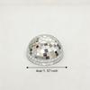 Mirror Finish Mirror Half Ball Mirror-surfaced Hemispherical Wall Decoration  Party Backdrop Decor