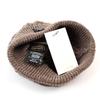 Universal Chemistry WOOL Twist Beige Short Beanie