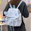 Schoolbag Korean drawstring flip backpack women's new lightweight cute girl travel backpack girls campus commuter schoolbag