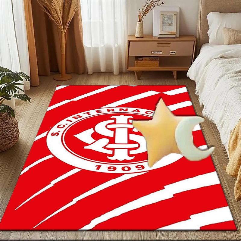 Inter Club Emblem Printed Office Carpet Chair Cushion Entryway Rug, Rugs for Living Room, Bedroom Christmas gifts