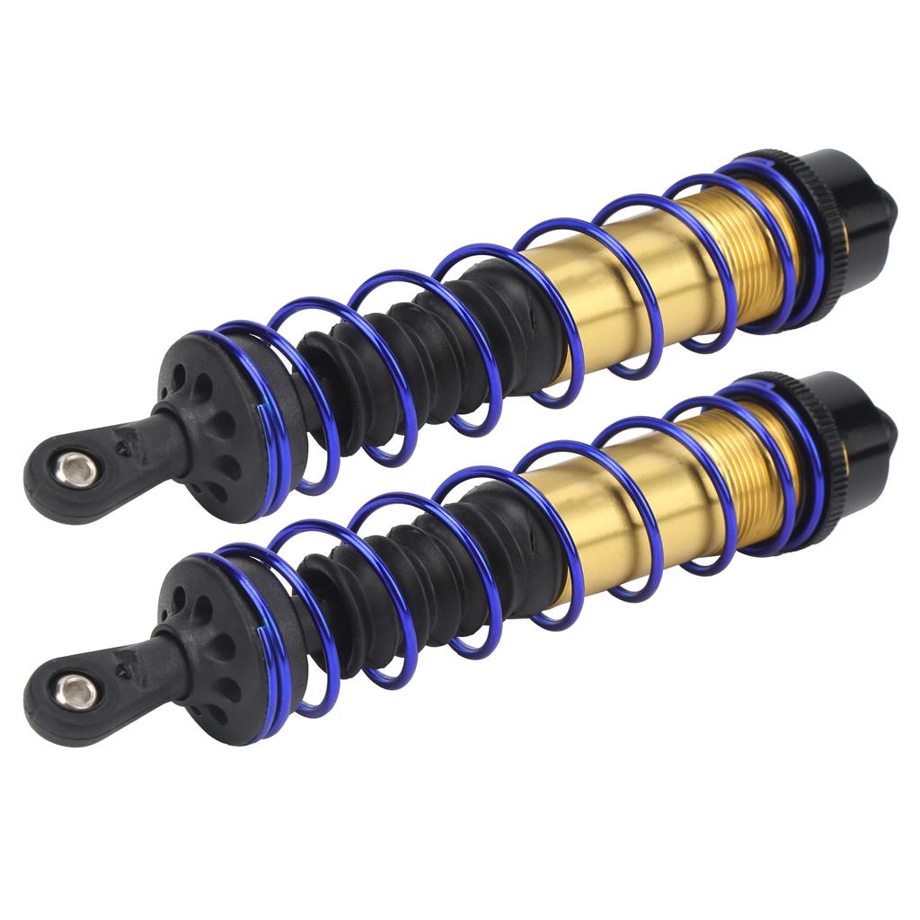 Aluminium Alloy Metal Rear Shock Absorbers for 18 Scale RC Car Truck Universal RC PartsGold