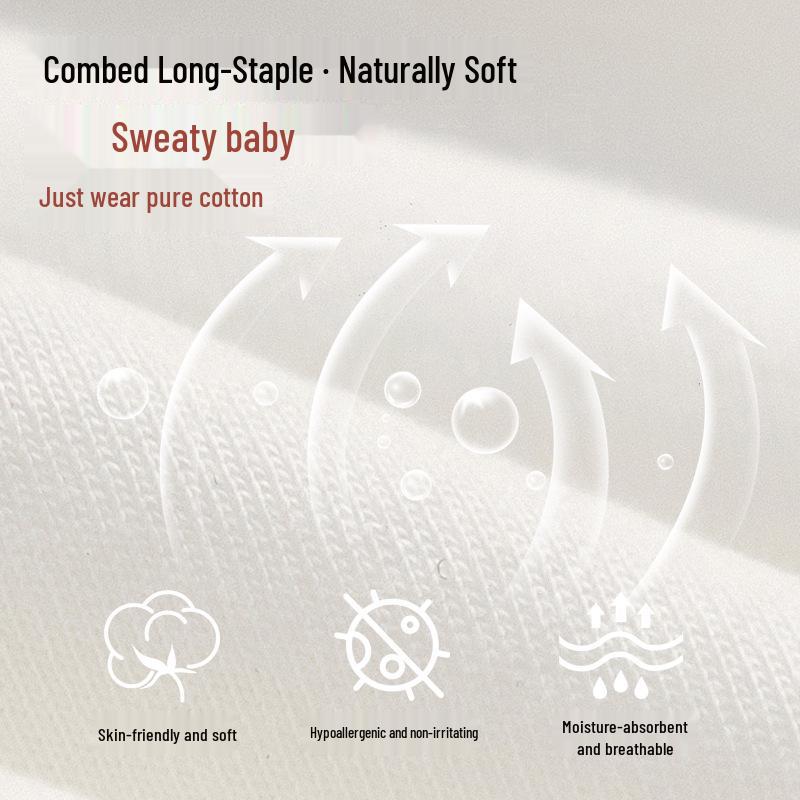 New Arrival: Class A Pure Cotton Autumn Clothes & Trousers Set for Boys & Girls - Warm Underwear for Teens