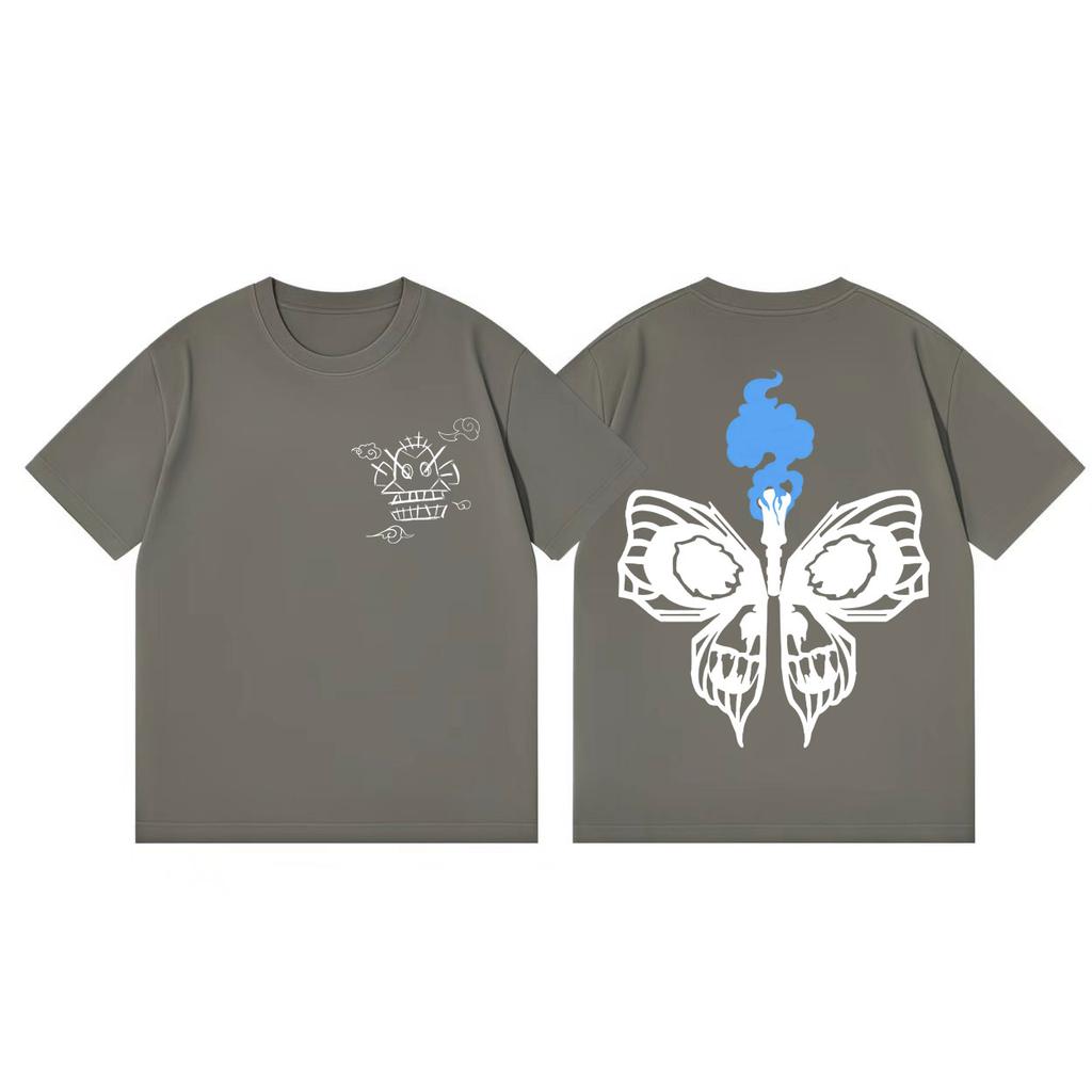 Heißes Spiel Arcane Jinx Merch T-Shirt Sommer High Street Mode Trend Kurzarm-T-Shirts Herren Damen Lässig Locker Baumwoll-T-Shirts