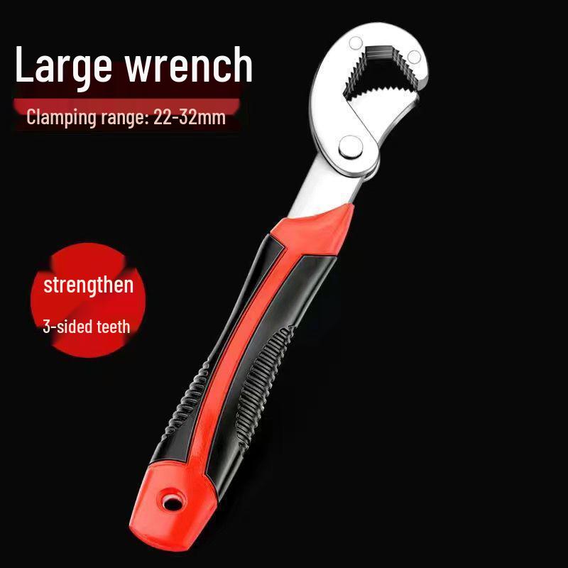 Dual Universal Adjustable Quick-Open Wrench Set