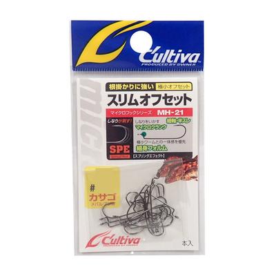 OWNER MH-21 Slim Offset Hook #6 Fishing Hook