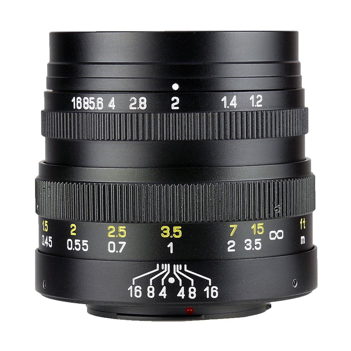 

Zhong Yi Optics FREEWALKER Prime Lens Four 42.5mm F1.2 (Micro Thirds) чорний
