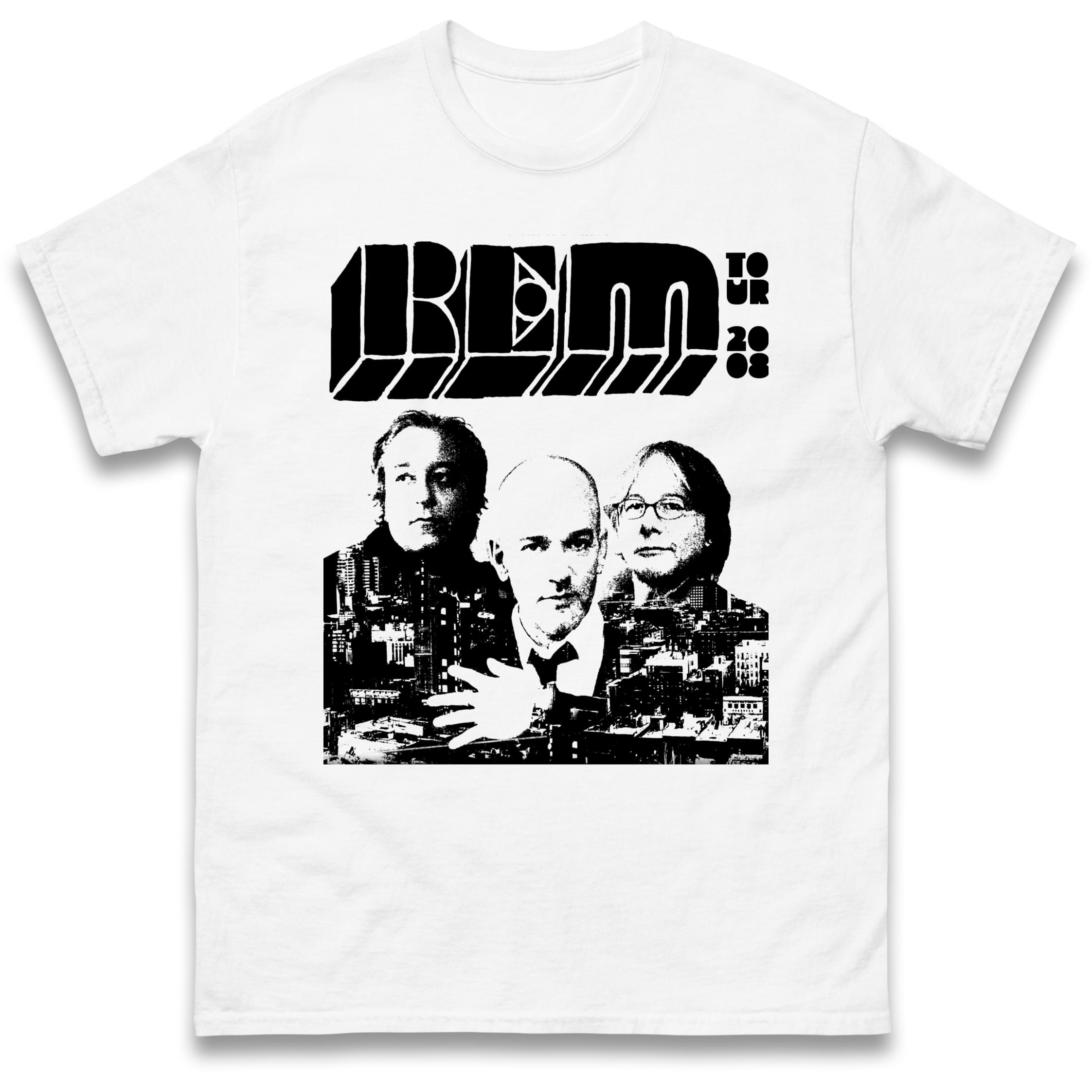 REM T-Shirt Tshirt Mens Womens Tops Unisex Tees 100% Cotton 2XL
