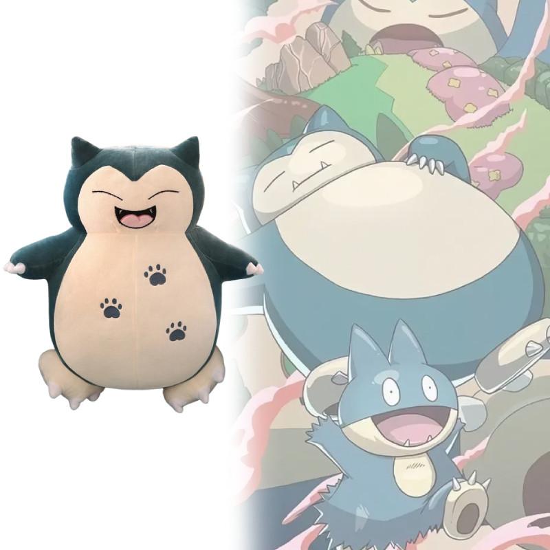 Snorlax Pokmon Plush Toy Cartoon Super Soft Crystal Children Festival Gift Doll