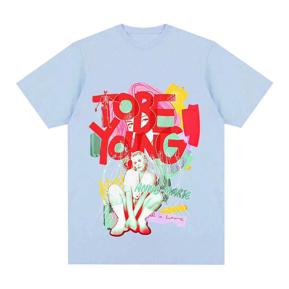 

Anne-Marie T-Shirt Fashion Graphic Printing Camisetas Comfortable Cotton O-neck Tshirts Women/men Summer Short Sleeve Clothing XXL