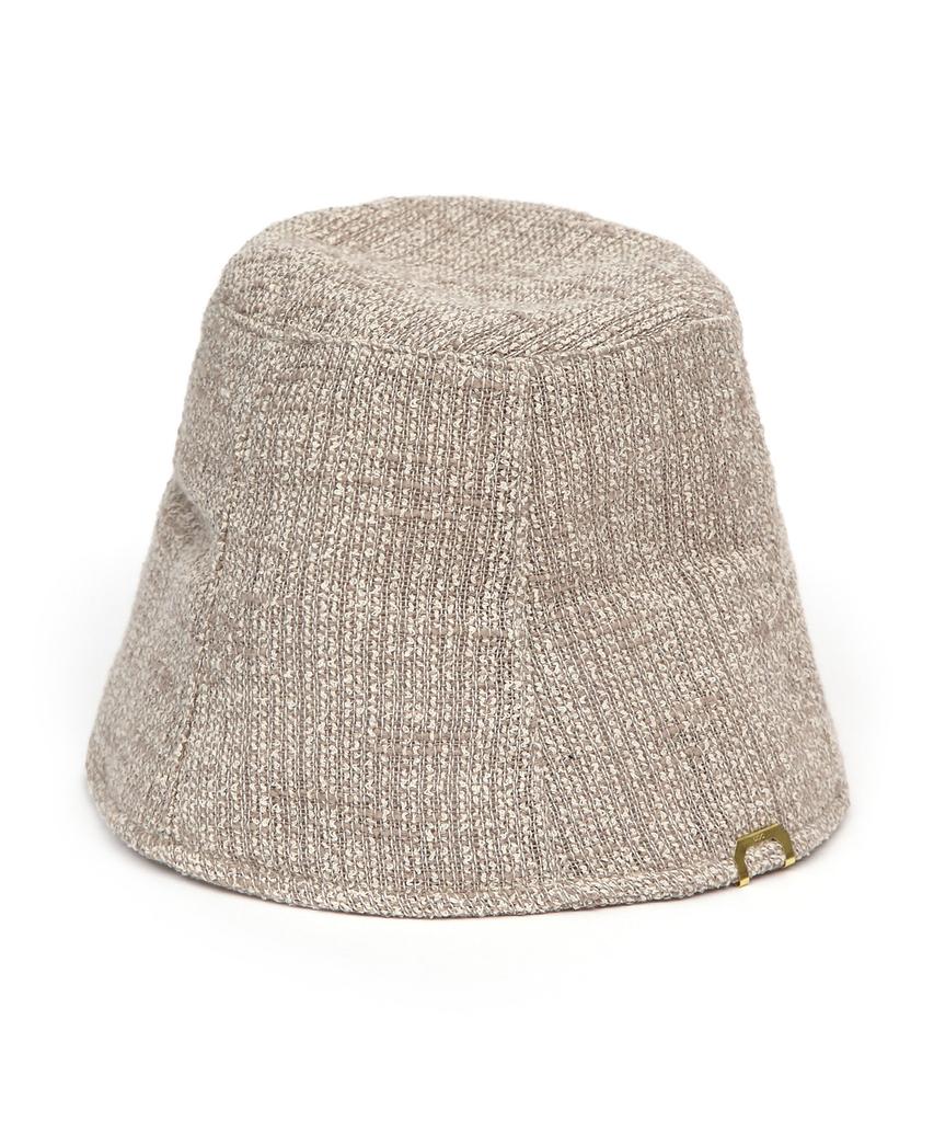 Eondeokeonteulolseutyudio Cotton Bucket Hat Stand Bucket / C Straw / Bg