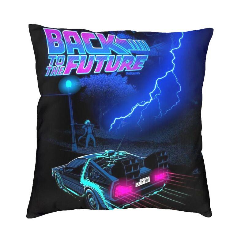 

Back To The Future Cushion Cover 40x40 Home Decorative 3D Printing Science Fiction Comedy Tv Movie Throw Pillow Doublesided 30x30cm 12x12in