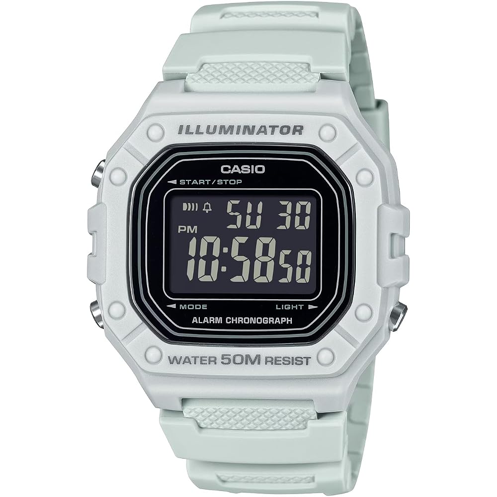 [Casio] CASIO Standard Digital Watch W-218H-4B2V Men s Women s Cheap Casio Chipukashi Orange Over...