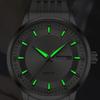 Fully Automatic Non Mechanical Men's Watch Hollowed Out Waterproof Luminous Dual Calendar Wristwatch