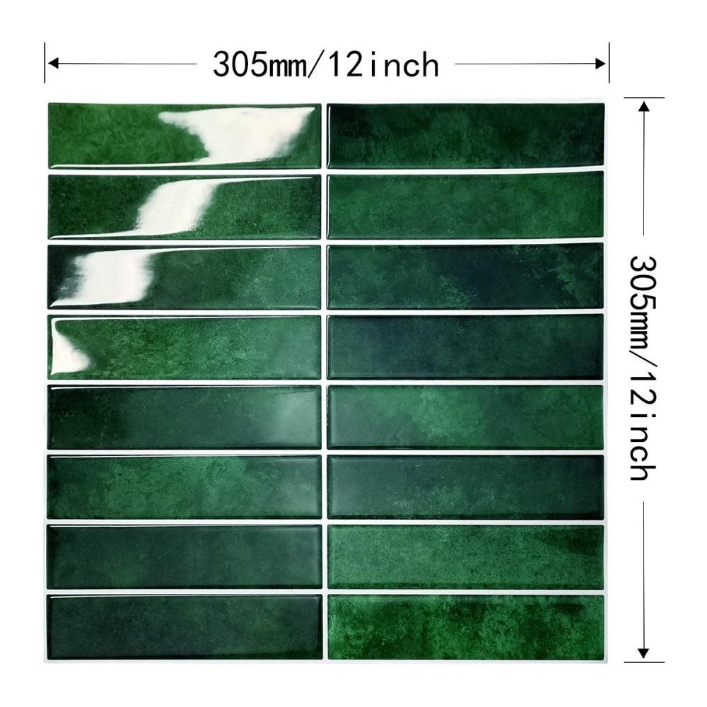 Waterproof Backsplash Wall Decals Brick Design Peel and Stick Wallpapers  Home Decoration