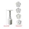 DIY Mooncake Moulds Hibiscus Shaped Baking Accessories Mooncake Tools for Baking