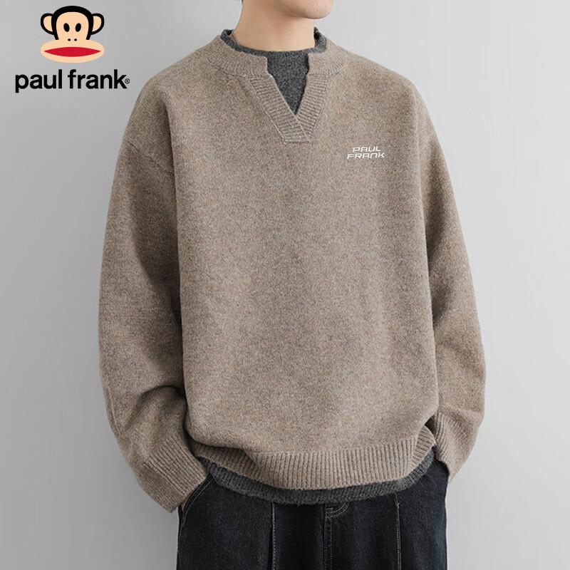 Paul Frank Men's Fake Two-Piece Knit Sweater