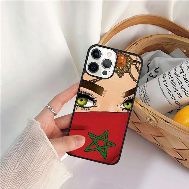 

Уникальный чехол для телефона с флагом Марокко для iPhone 6 7 8 Plus X XR XS SE2020 Apple 11 12 13 mini Pro Max Galaxy S20 S21 iPhone 12pro max