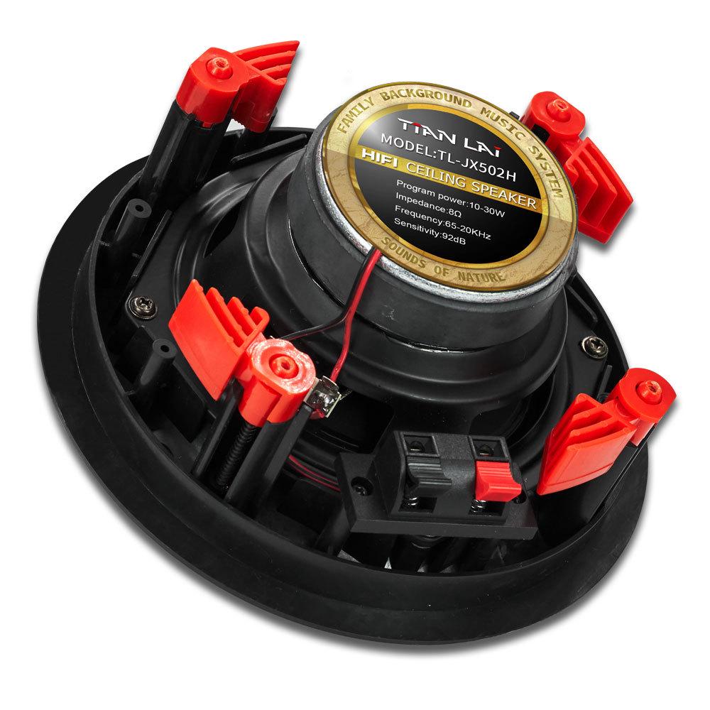 5.25" Two-Way Ceiling Speaker with Self-Suction Grille for Home Theater