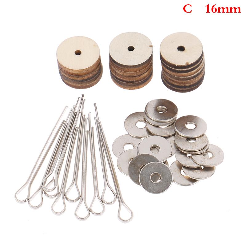 Akcesoria do stawów niedźwiedzia DIY Drewniany obrotowy paznokieć Końcówka stawu niedźwiedzia Śruba stawu niedźwiedzia