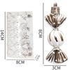 Christmas Decorations, Mini Round Candies, Christmas Tree Ornaments, Electroplated Plastic, Painted Balls, Candy Pendants, Props
