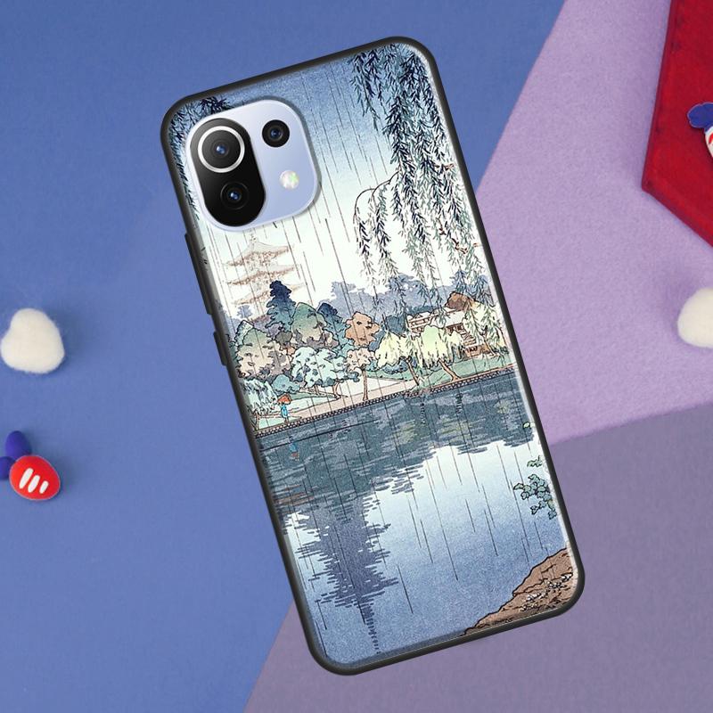 Ukiyo-e Japanese Style Art Cover For Xiaomi 14T Pro 11T 12T 13T 13 14 Ultra POCO X7 Pro X3 X5 F3 F5 F6 M6 X6 Pro Case