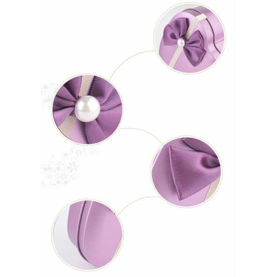 Fashion Heart Shape Bow-knot Jewelry Gift Box Present Case with Shredded Paper