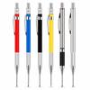 Metal Body Deep Hole Marking Pencil 2.0mm Automatic Pencil  Engineer Drafting