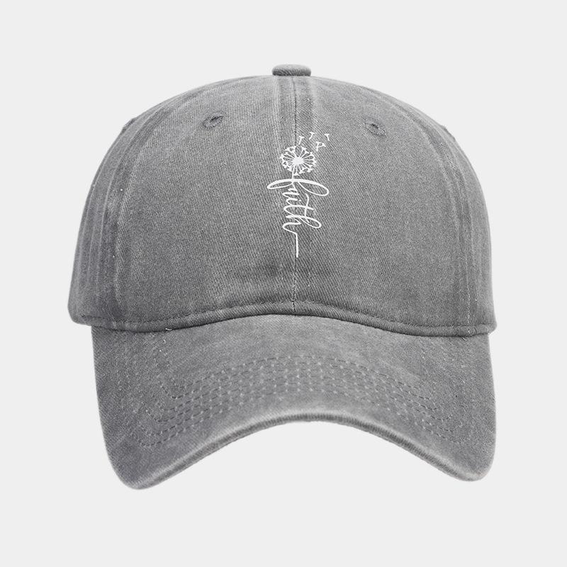 New personalized heat transfer baseball cap men's trend versatile cap women's street cool sun hat