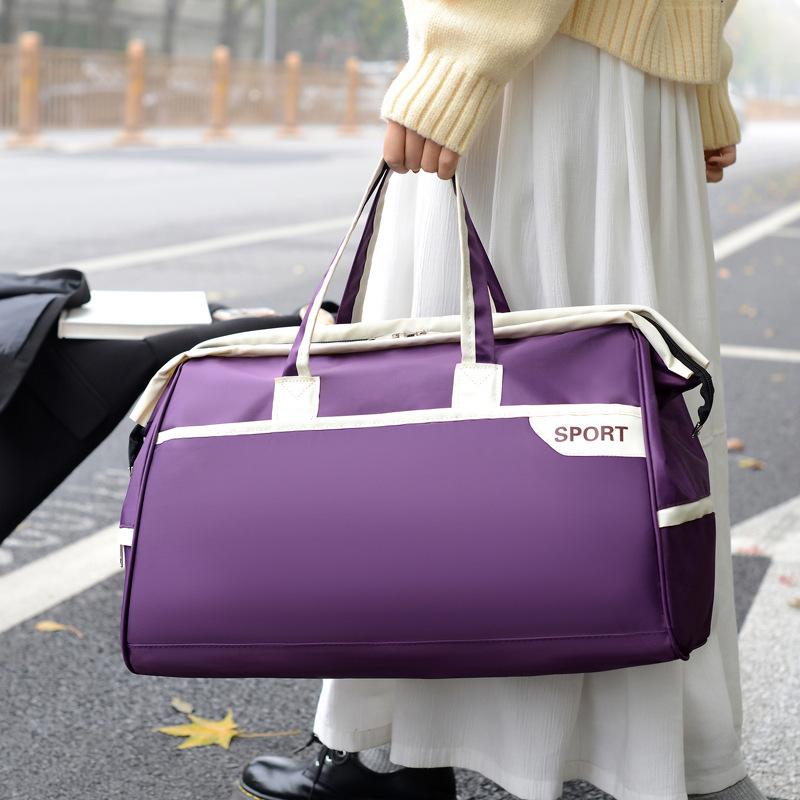 Large-capacity Outdoor Travel Bag with Dry and Wet Compartments, Fitness Bag for Women, Handbag