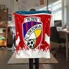1PC FC Viktoria Plzen Patterned Flannel Blanket Suitable For All Seasons for Home Decor Warmth and Comfort Gifts Holiday Present