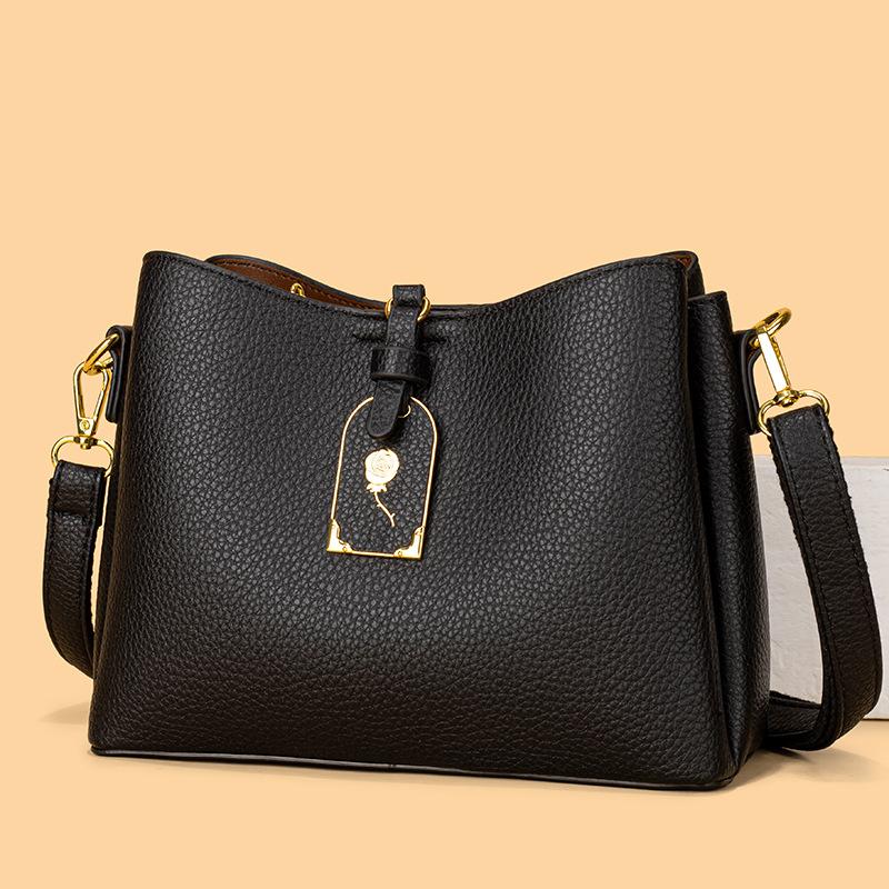 Fashion Single-shoulder Crossbody Bag, High-quality Underarm Bag, Large-capacity Commuting Bag, Mom Bag