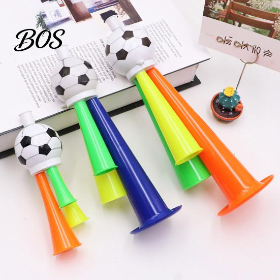 Soccer Fan Horn 2Pcs Cheering Horn, 3 Tone Sports Noise Maker, Stadium Toy Handheld Football Trumpet for Game Day, Party Accessory Kids