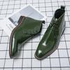 Moda Uomo Moda Stivaletti Chelsea Casual Business Alta Qualità Stivaletti alla Caviglia Gentleman Esemplare Stile Inglese Taglia 38-48 Stivali Uomo