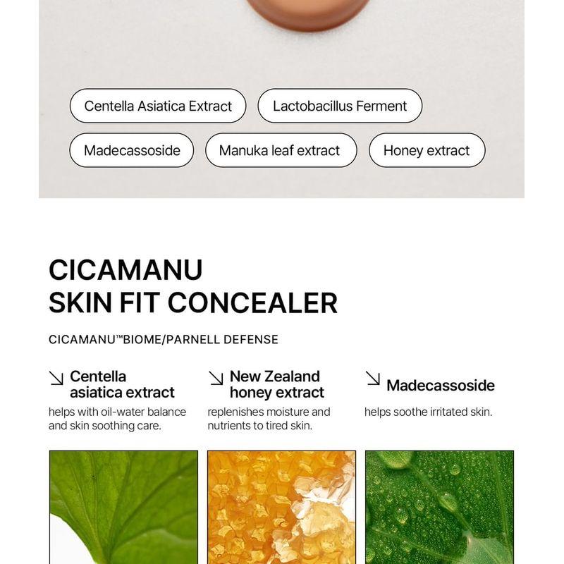 Parnell - Cicamanu Skinfit Cover Concealer - 2 Colors