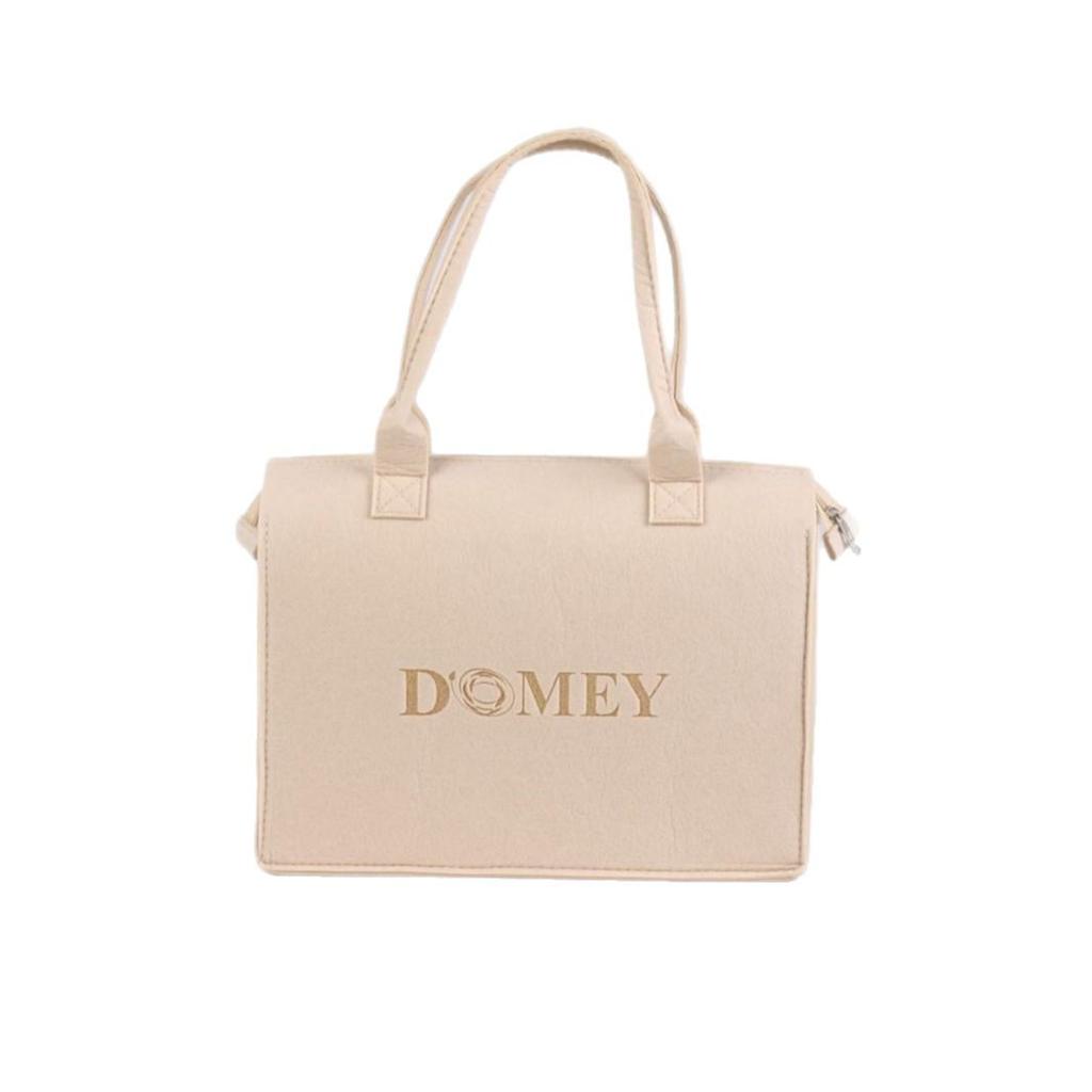 Xiaohongshu Influencer Style Felt Tote: Fashionable, Simple, Large-Capacity Souvenir Handbag