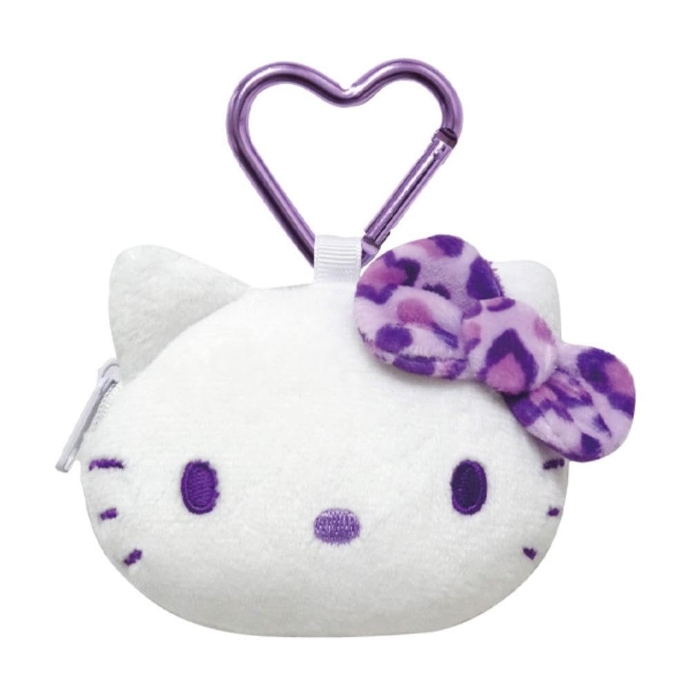 

K Company Hello Kitty Coin Purse Purple (Leopard Print) KTH-KZ-PP
