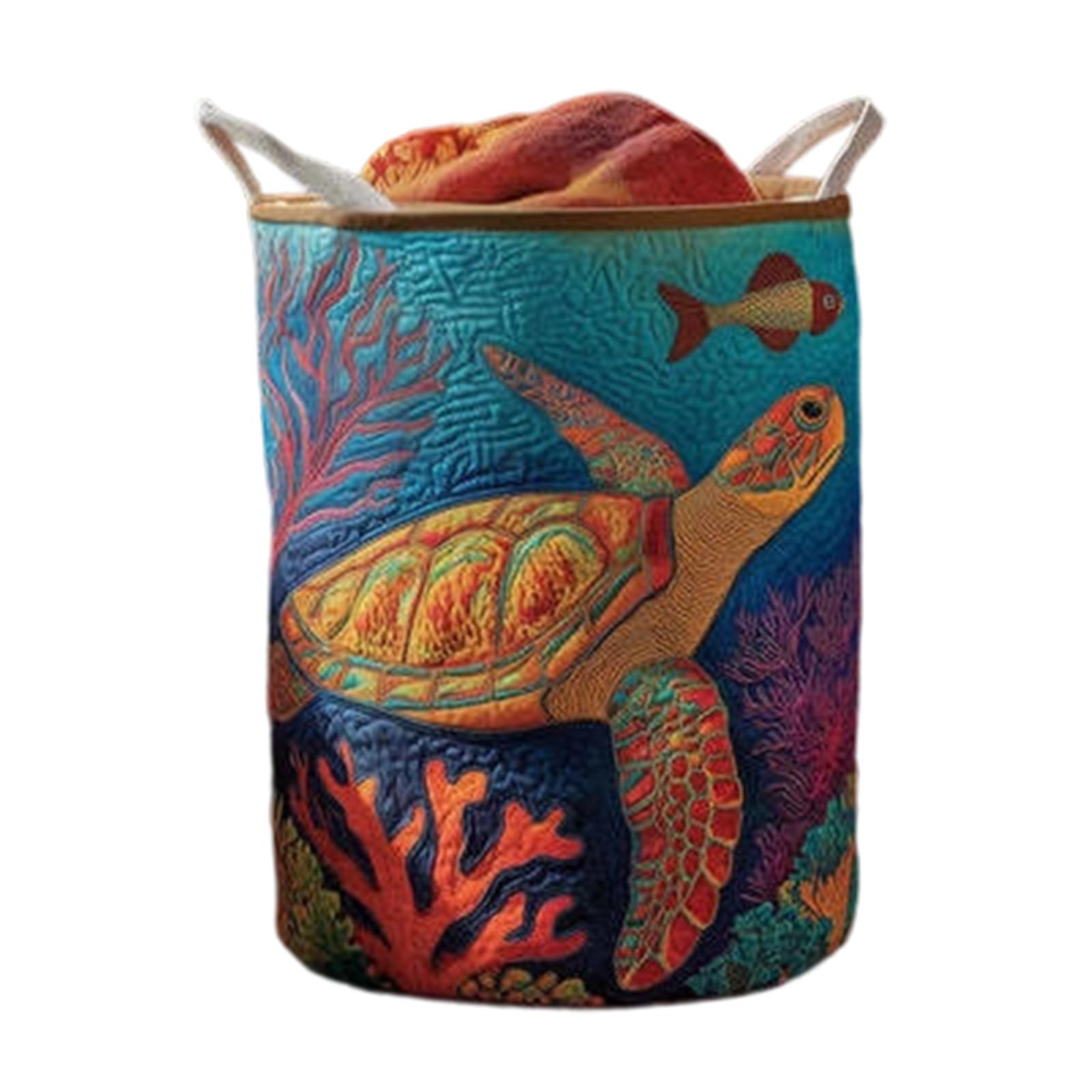 Round Laundry Basket, Home Storage Basket, Dirty Clothes Basket, Storage Basket, Fabric Storage Basket, Large Capacity Storage.