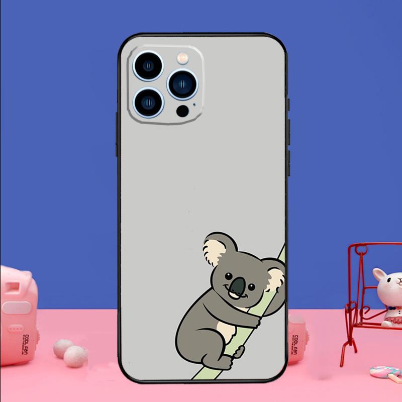Cute cartoon watercolor animal koala Phone Case For iPhone 17 16 15 14 13 11 12 Pro Max Plus 13 12 mini 16e 17 Air Bumper Cover