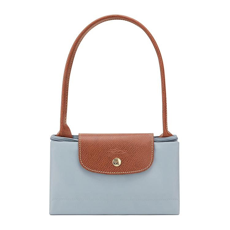 Longchamp Le Pliage Reißverschluss Recyceltes Canvas Tragetasche Damen Tragetaschen Stahl 2605089P80