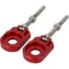 Motorcycle 2pcs 12mm Chain Adjuster Tensioner Swingarm Spool Tensioner Tension Adjuster CNC Universal for CRF 110 CRF110 CRF110F CRF110F 2013-2025