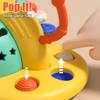 Montessori Baby Sensorikspielzeug Zugband Fingergreiftraining Lernbildungsspielzeug Silikon Push-Pull-Band Aktivitätsspielzeug
