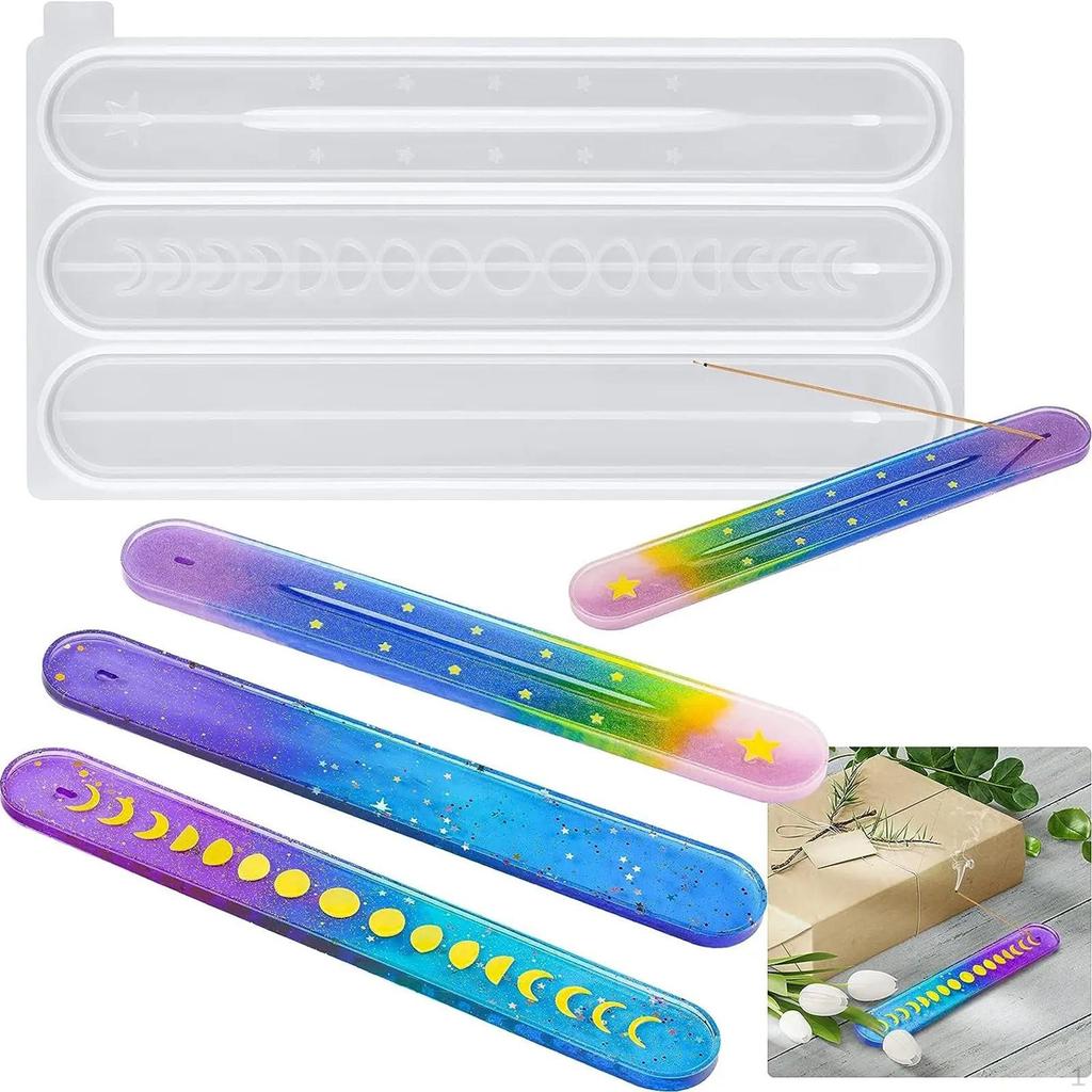 Incense Stick Holder Mould Decor Crafts Epoxy Resin for Yoga Room Home