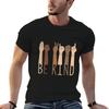 Be Kind Multicultural Skin Tone Sign Language Hands & Arms T-Shirt Minimalist Casual Short Slee