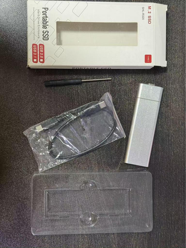 New USB 3.0 M.2 NGFF SSD Enclosure: Metal Type-C Interface for Mobile Storage