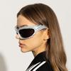 Gafas de Sol Y2k Mujer Hombre Oversized Marca Diseñador Gradiente Gafas de Sol Gafas Steampunk Sombras Gafas Espejo Gafas