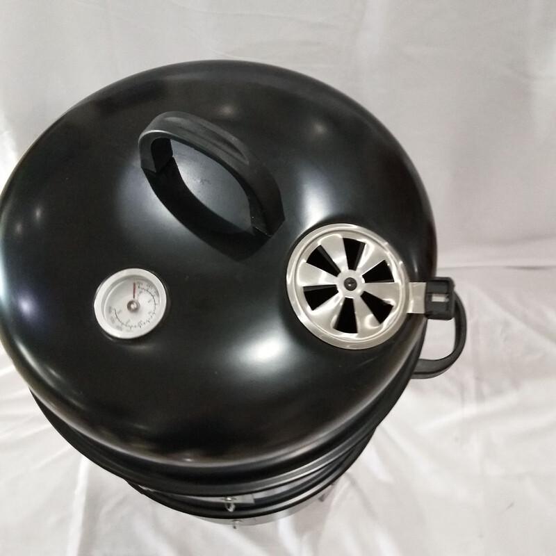 ZISIZ Outdoor Multifunctional Foldable Charcoal BBQ Grill and Smoker