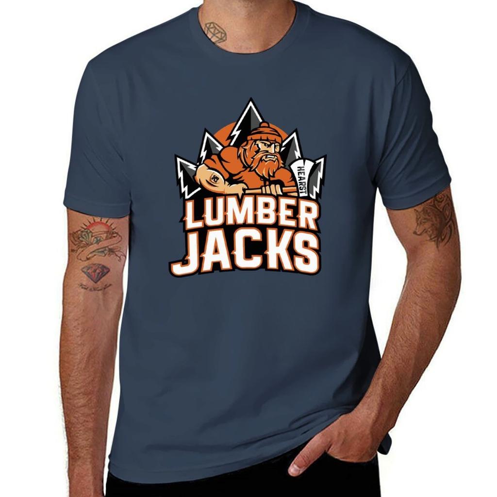 Hearst Lumberjacks T-Shirt graphic t shirts for man t shirts for man graphic funny man t shirt heavy cotton T-Shirt
